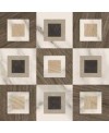 Carrelage, patchwork, effet marqueterie bois et marbre incrusté, sol et mur, 20x20cm rectifié, santintarsi elite mix, R10