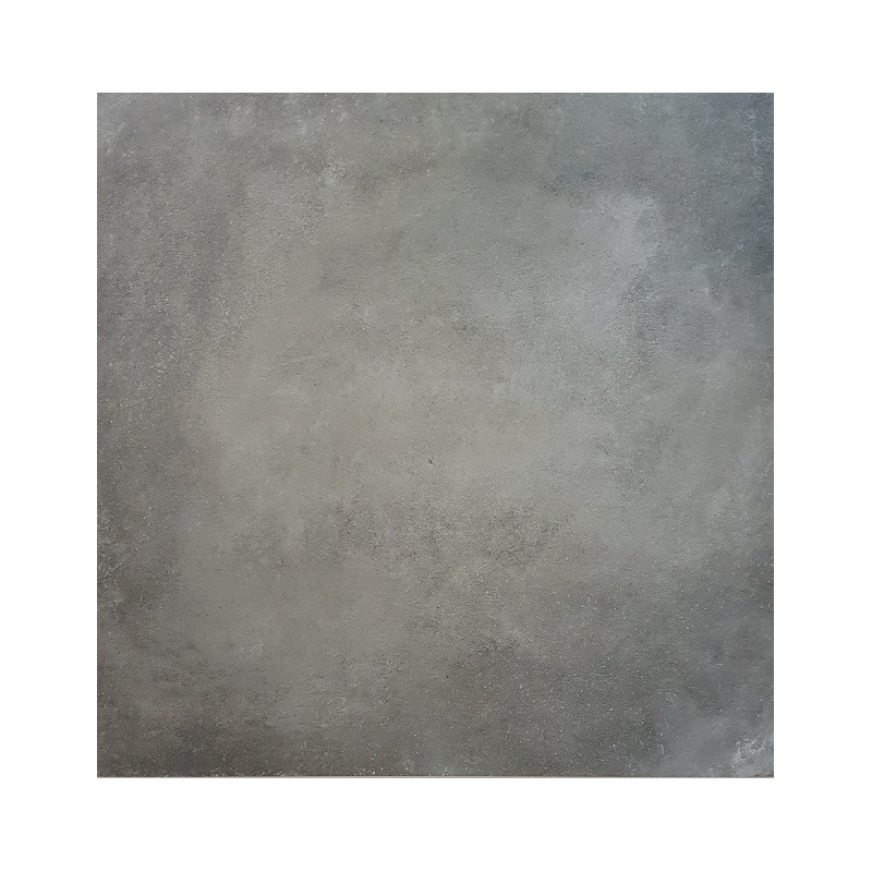 Carrelage imitation béton mat, gris foncé, 60x60cm rectifié, Cabeton Rust