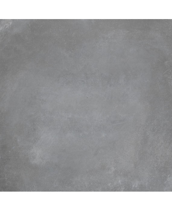 Carrelage imitation béton mat, gris moyen, 60x60cm rectifié, Cabeton Clay 
