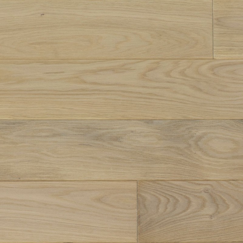 Plancher chêne blanchi massif huilé, grande largeur parquet bois, largeur 150 mm, vienna XL white