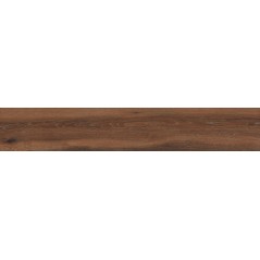 Carrelage imitation parquet foncé moderne brun, sol et mur, grande longueur XXL 30x180cm rectifié, santabwood cherry