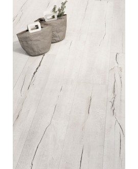 Carrelage imitation parquet blanchi vieilli, très grand format XXL 30x180cm rectifié, santatimewood blanc