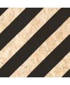 Carrelage effet bois aggloméré mat strié de bandes noires , décor, 59.3x59.3cm rectifié, R10, V strand nenets naturel noir