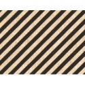 Carrelage effet bois aggloméré mat strié de bandes noires , décor, 59.3x59.3cm rectifié, R10, V strand nenets naturel noir