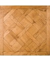 Plancher versailles chêne massif français vielli ancien, vieilli doré antique, ép : 21 mm , 98cmx98cm