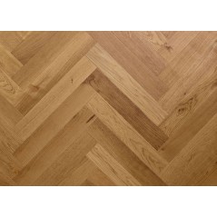 parquet chêne massif français baton rompu , huilé , choix rustique , ép : 14 mm , largeur 110 mm