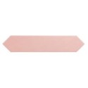 Carrelage navette imitation zellige rose brillant 5x25cm, eqarrow pink