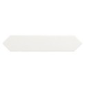 Carrelage navette imitation zellige blanc brillant 5x25cm, eqarrow white