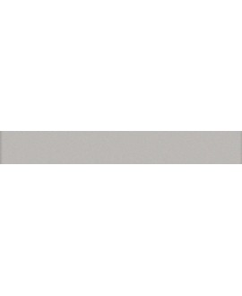 Mosaique rectangulaire brillant de couleur argent 5X40cm sur trame VO